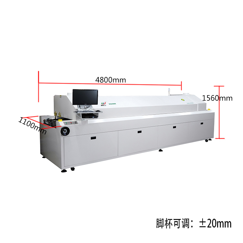 smt设备LEYU乐鱼八温区回流焊